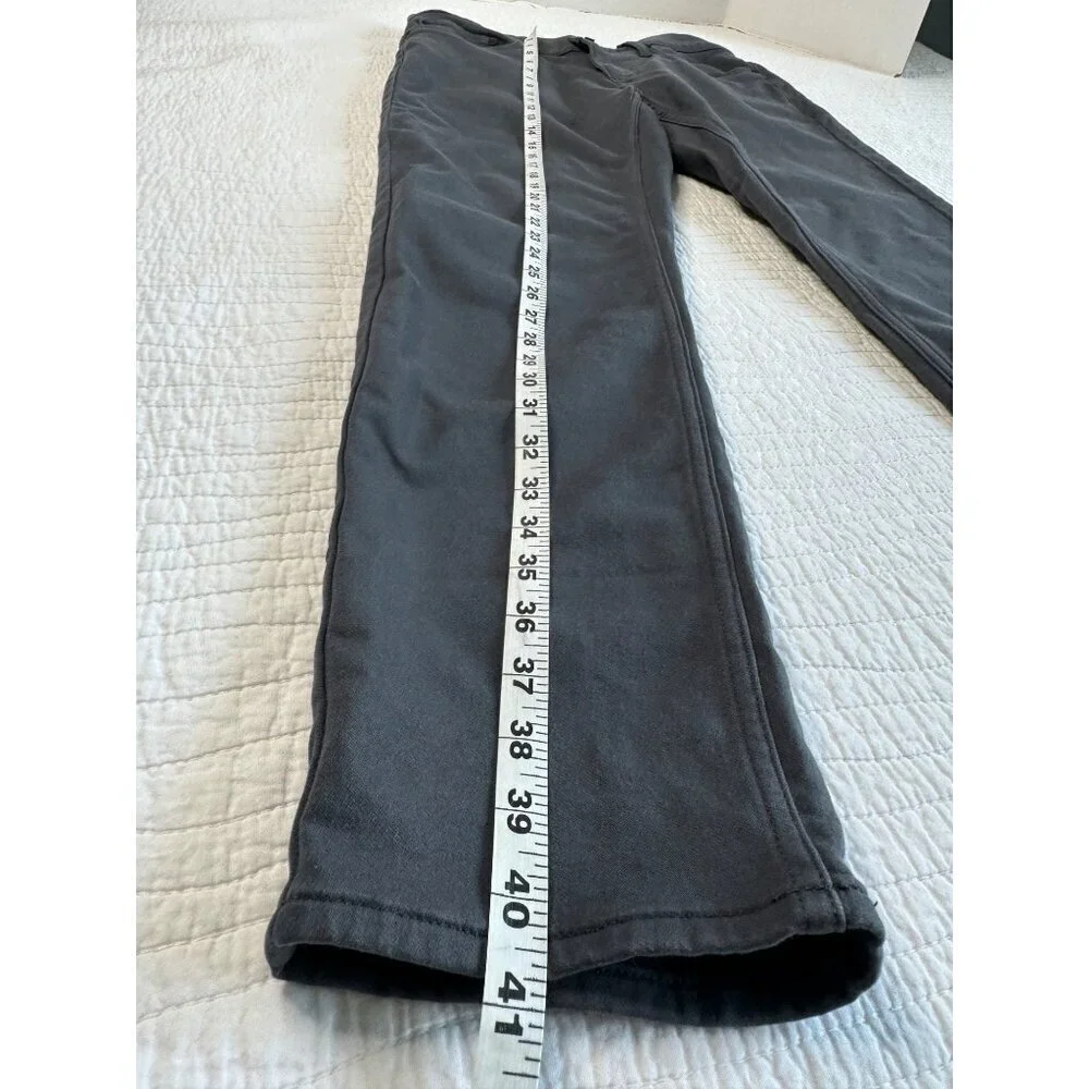 Banana Republic Mens Mid-Rise Casual Soft Pants 32WX30L Grey Stretchy - Picture 4 of 9